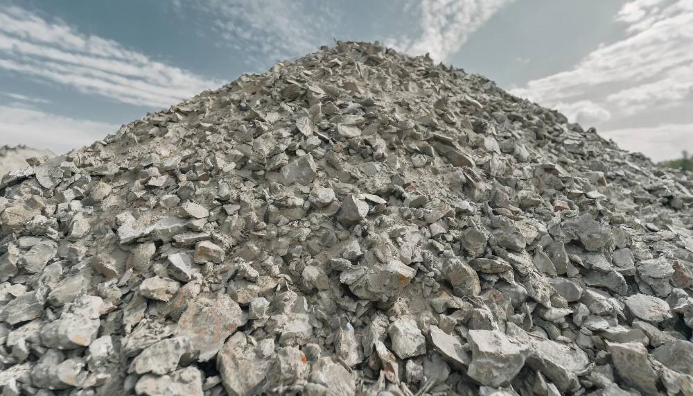recycled crushed concrete